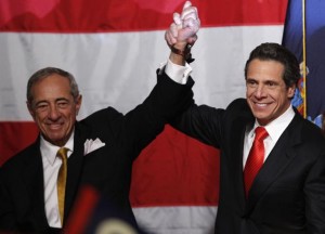 Mario and Andrew Cuomo